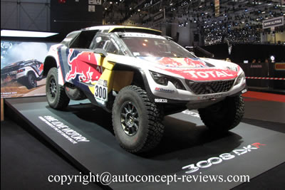 Peugeot 3008 DKR winner 2017 Dakar Rally Raid